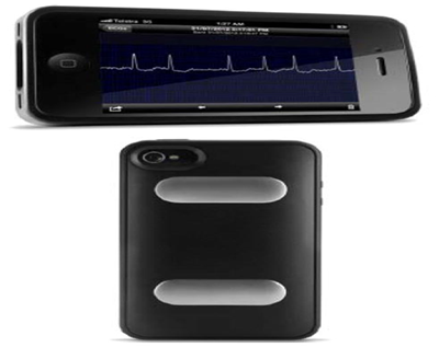 Alivecor and ECG Check (Cardiac Designs) system | Real-time Smartphone Monitoring | Cardiac monitoring devices market